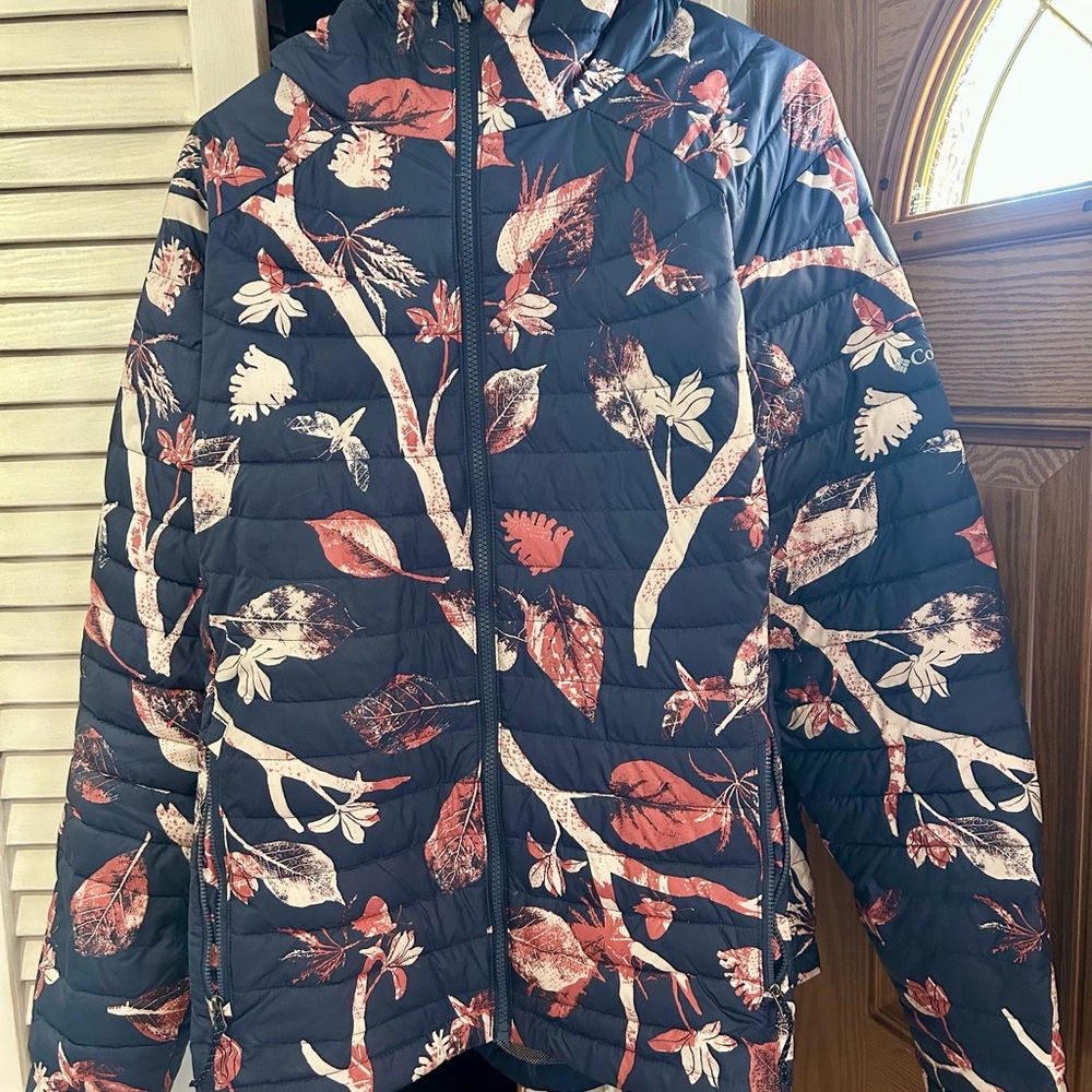 Columbia Floral Puffer Jacket